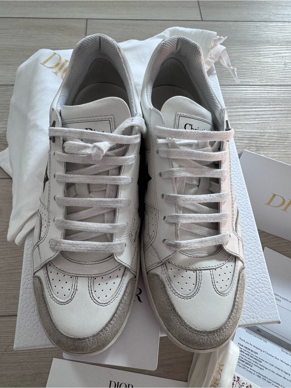 Dior Star Sneaker sz 35.5 - Picture 5 of 12